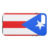 Puerto Rico-vlag Case-Mate iPhone Case (Achterkant (Horizontaal))