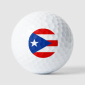 Puerto Rico-vlag Golfballen (Voorkant)