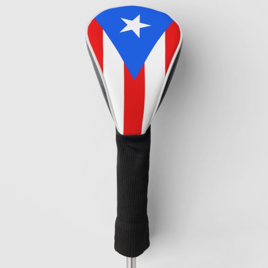 Puerto Rico-vlag Golfheadcover (Voorkant)