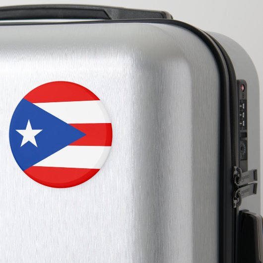 Puerto Rico-vlag Magneet (Insitu (bagage))