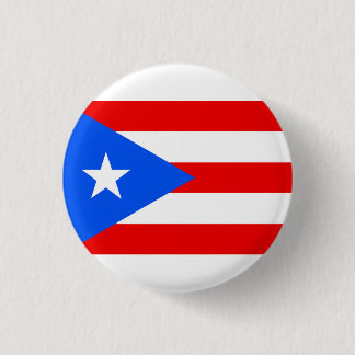 Puerto Rico-vlag Ronde Button 3,2 Cm