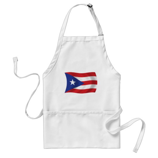 Puerto Rico Vlag Schort (Voorkant)