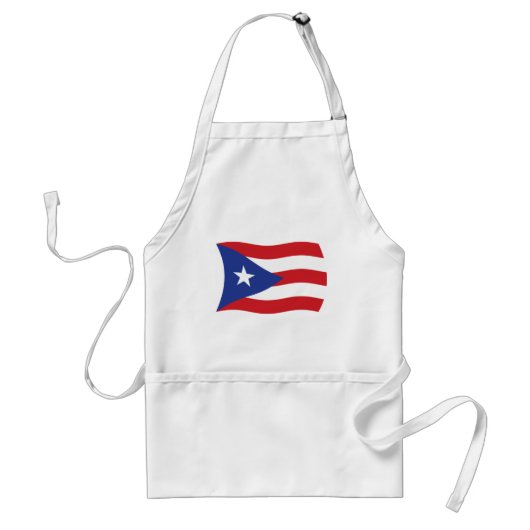 Puerto Rico Vlag Schort (Voorkant)
