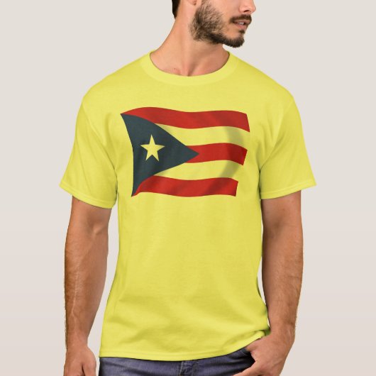 Puerto Rico Vlag T-shirt (Voorkant)