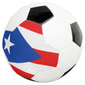 Puerto Rico-vlag Voetbal (Drie kwart)