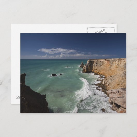 Puerto Rico, westkust, Cabo Rojo, kust 2 Briefkaart (Voorkant / Achterkant)