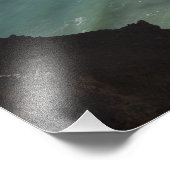 Puerto Rico, westkust, Cabo Rojo, kustlijn Foto Afdruk (Hoek)