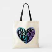 Puerto Rico Winkeltas Tote Bag (Achterkant)