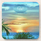 Puerto Sunset 1557 Bier Onderzetter (Voorkant)