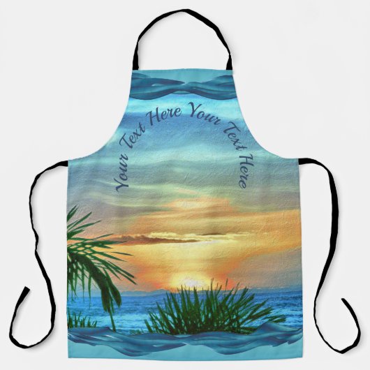 Puerto Sunset 1557 Schort (Voorkant)