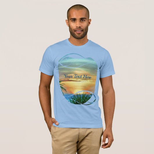 Puerto Sunset 1557 T-shirt (Voorkant volledig)