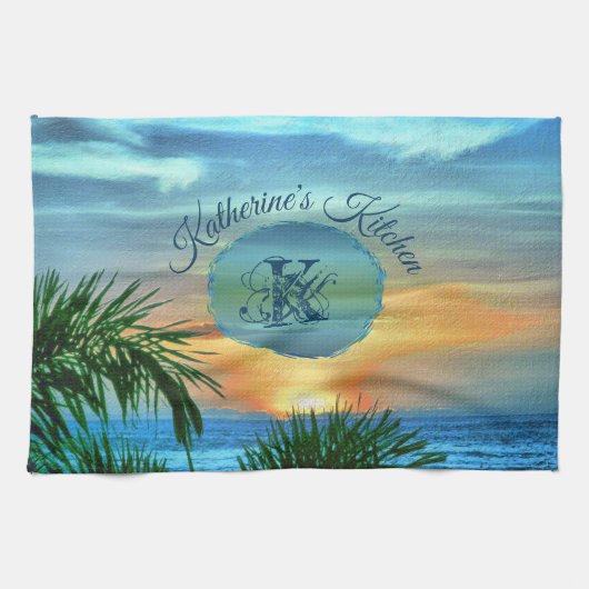 Puerto Sunset 1557 Theedoek (Horizontaal)