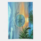 Puerto Sunset 1557 Theedoek (Verticaal)