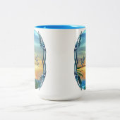 Puerto Sunset 1557 Tweekleurige Koffiemok (Center)
