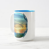 Puerto Sunset 1557 Tweekleurige Koffiemok (Voorkant links)