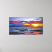 Puerto Sunset 1739 Art Canvas Afdruk (Voorkant)