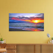 Puerto Sunset 1739 Art Canvas Afdruk (Insitu (Woonkamer))