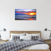 Puerto Sunset 1739 Art Canvas Afdruk (Insitu (Slaapkamer))