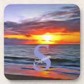 Puerto Sunset 1739 Bier Onderzetter (Voorkant)