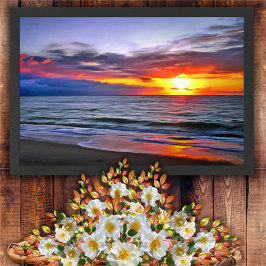 Puerto Sunset 1739 Kunstprint Poster