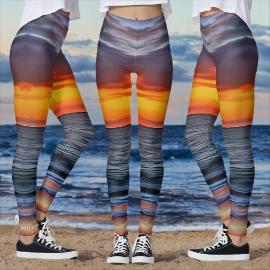 Puerto Sunset 1739 Leggings