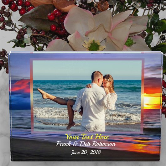 Puerto Sunset 1739 van de liefde Fotoblokken