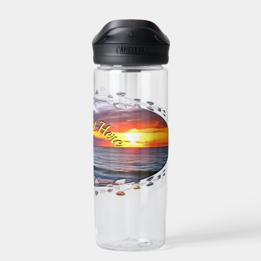 Puerto Sunset 1739 Waterfles (Achterkant)