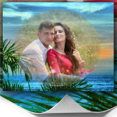 Puerto Sunset Love 1557 Art Print