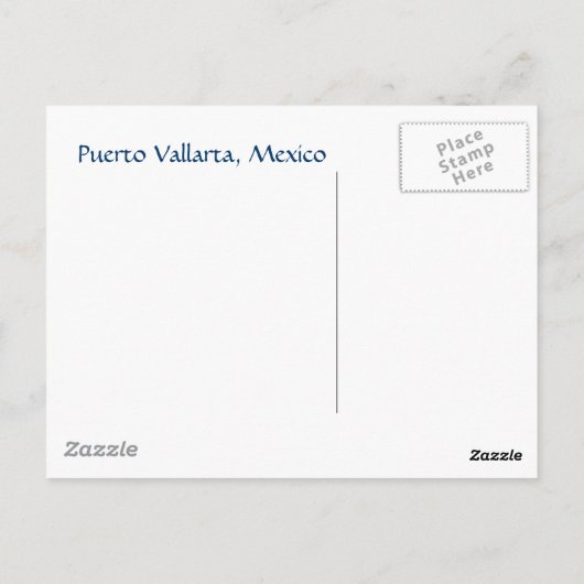 Puerto Vallarta briefkaart (Achterkant)