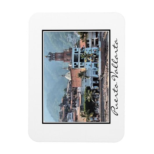 Puerto Vallarta centrum Magneet (Verticaal)