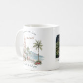 Puerto Vallarta Christmas | Personalized Photo Koffiemok (Voorkant links)