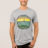 Puerto Vallarta Family Vacation 0884 Tri-Blend Shirt (Voorkant)