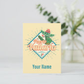 Puerto Vallarta Jalisco Mexico dansende cactus Feestdagenkaart (Staand voorkant)