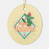 Puerto Vallarta Jalisco Mexico dansende cactus Keramisch Ornament (Links)