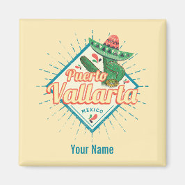 Puerto Vallarta Jalisco Mexico dansende cactus Magneet