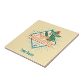 Puerto Vallarta Jalisco Mexico dansende cactus Tegeltje (Zijkant)