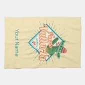 Puerto Vallarta Jalisco Mexico dansende cactus Theedoek (Horizontaal)