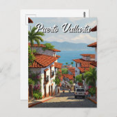 Puerto Vallarta Jalisco Mexico Reizen Briefkaart (Voorkant / Achterkant)