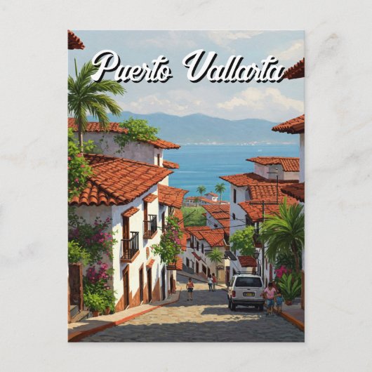Puerto Vallarta Jalisco Mexico Reizen Briefkaart (Voorkant)