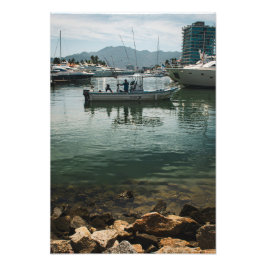 Puerto Vallarta Marina Foto Afdruk