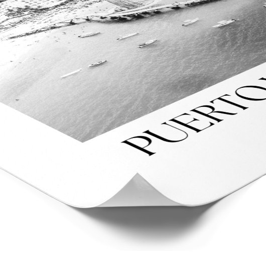 Puerto Vallarta Mexico Arch foto afdrukken Poster (Hoek)