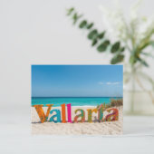Puerto vallarta mexico briefkaart (Staand voorkant)