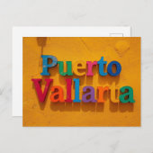 Puerto vallarta mexico briefkaart (Voorkant / Achterkant)
