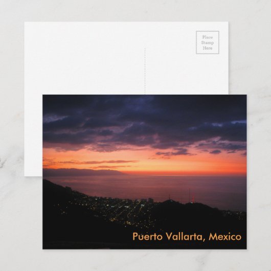 Puerto Vallarta, Mexico-briefkaart Briefkaart (Voorkant / Achterkant)