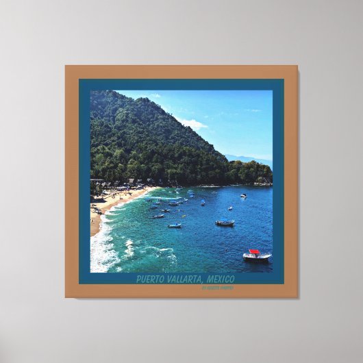 Puerto Vallarta, Mexico Canvas Afdruk (Voorkant)