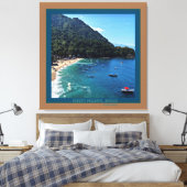 Puerto Vallarta, Mexico Canvas Afdruk (Insitu (Slaapkamer))
