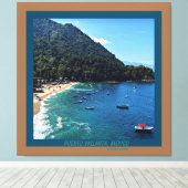 Puerto Vallarta, Mexico Canvas Afdruk (Insitu (Houten vloer))