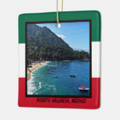 Puerto Vallarta, Mexico Keramisch Ornament (Links)