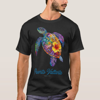 Puerto Vallarta Mexico Reizen Souvenir  Zee T-shirt