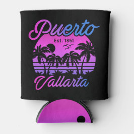 Puerto Vallarta Mexico Retro Sunset Souvenirs 60s Blikjeskoeler
